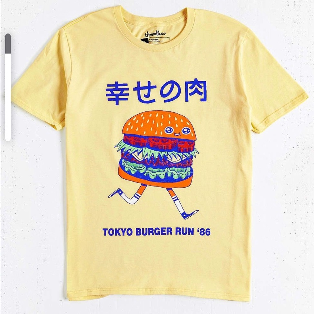 Threadless Burger Run Tokyo - Super Rare Shirt